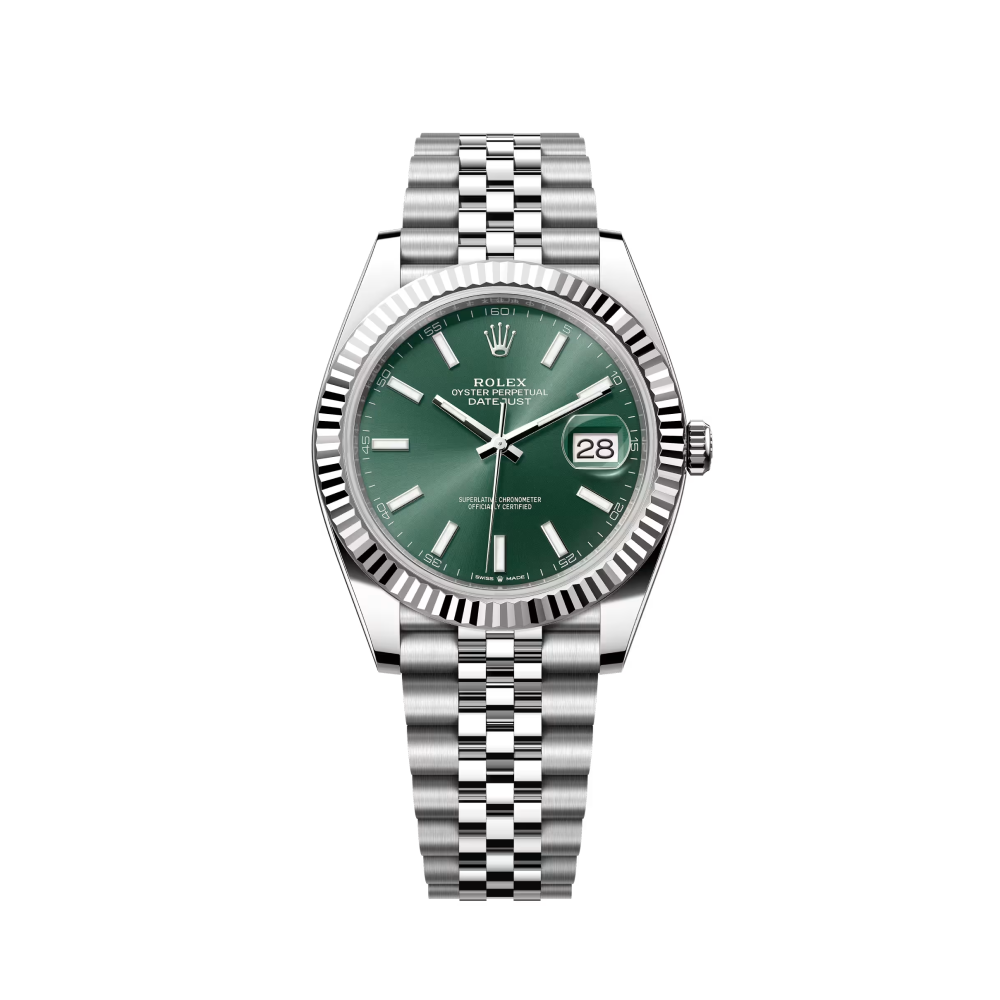 Rolex Datejust esfera verde 41mm