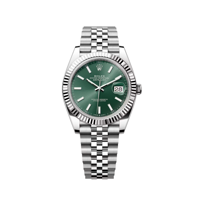 Rolex Datejust esfera verde 41mm