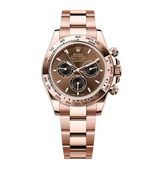Rolex Cosmograph Daytona Full Rose esfera marrón 40mm
