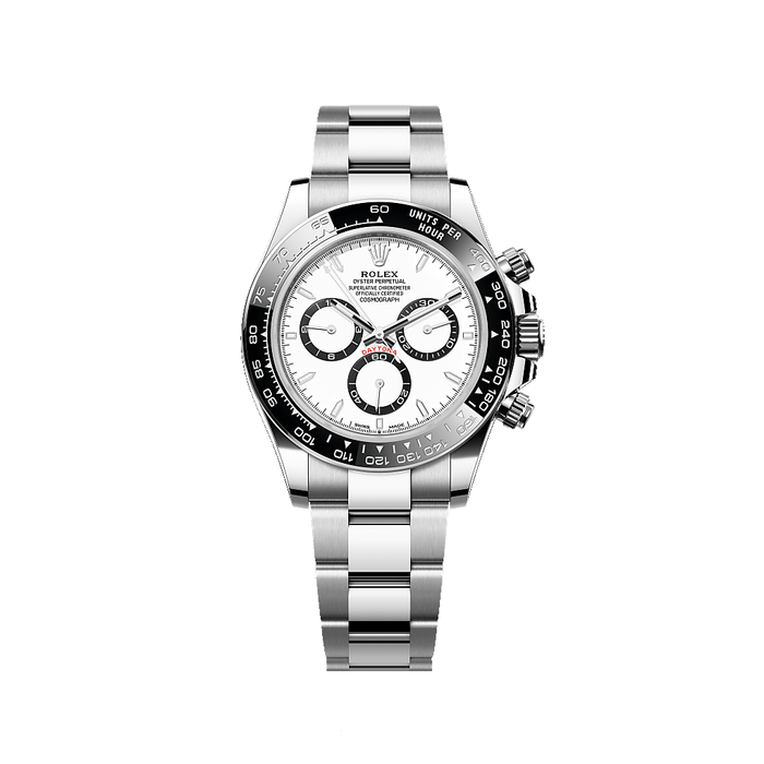 Rolex Cosmograph Daytona esfera blanca 40mm