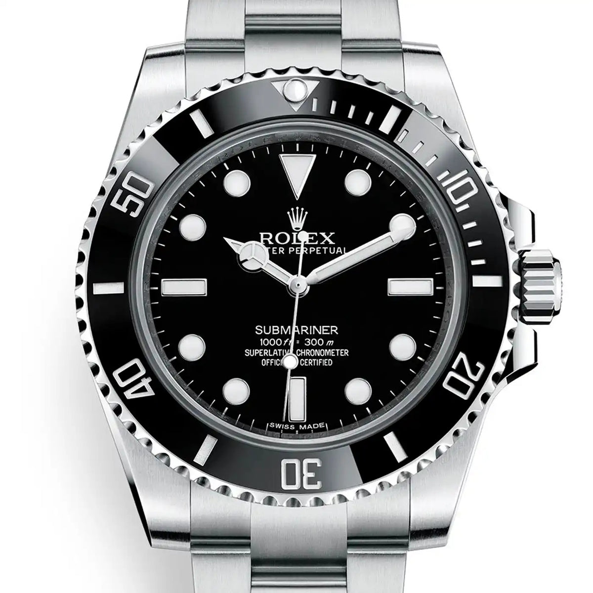 Rolex Submariner esfera negra 40mm 114060