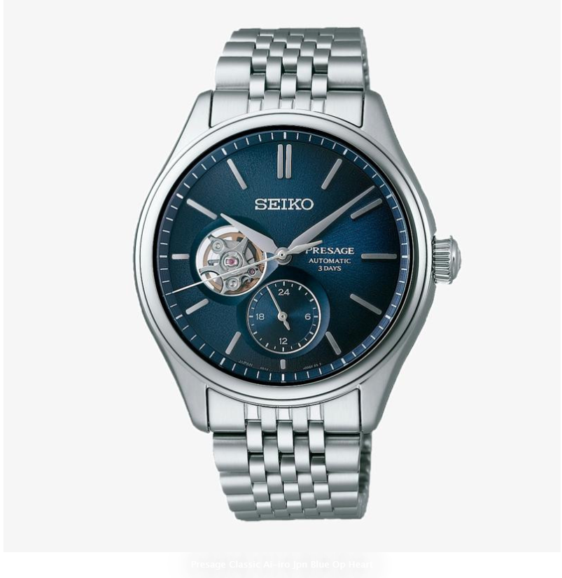 seiko_Presage_Classic_Ai-iro_Jpn_Blue_Op_Heart