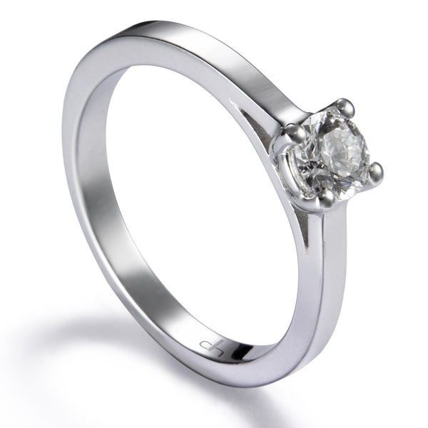 Solitario-oro-blanco-diamante-talla-brillante - Ref J5902SB_Chocrón Joyeros