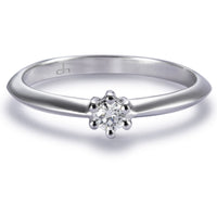 Solitario-oro-blanco-diamante-talla-brillante - Ref J5170SB_Chocrón Joyeros