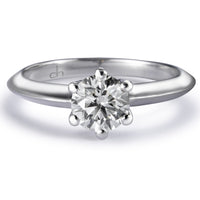 Solitario-oro-blanco-diamante-talla-brillante - Ref J5175SB_Chocrón Joyeros