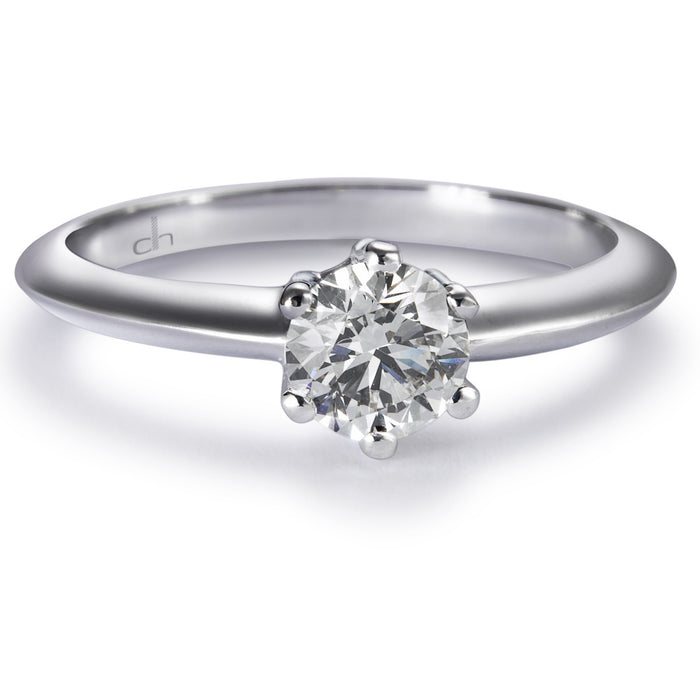 Solitario-oro-blanco-diamante-talla-brillante - Ref J5180SB_Chocrón Joyeros
