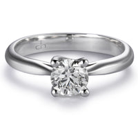 Solitario-oro-blanco-diamante-talla-brillante - Ref J5182SB_Chocrón Joyeros