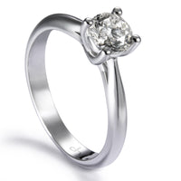 Solitario-oro-blanco-diamante-talla-brillante - Ref J5182SB_Chocrón Joyeros