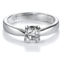 Solitario-Annabella-oro-blanco-diamante-talla-brillante - Ref J5209SB_Chocrón Joyeros