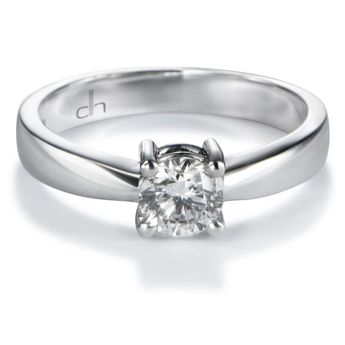 Solitario-Annabella-oro-blanco-diamante-talla-brillante - Ref J5209SB_Chocrón Joyeros