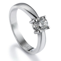 Solitario-Annabella-oro-blanco-diamante-talla-brillante - Ref J5209SB_Chocrón Joyeros