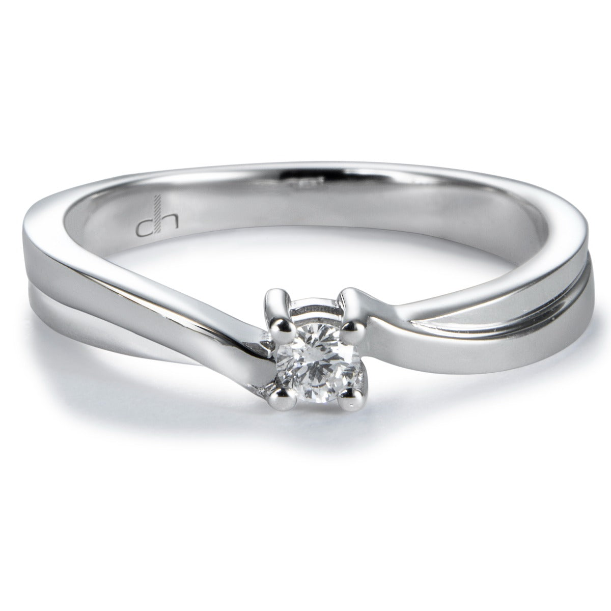 Solitario-aurora-oro-blanco-diamante-talla-brillante - Ref J5218SB_Chocrón Joyeros