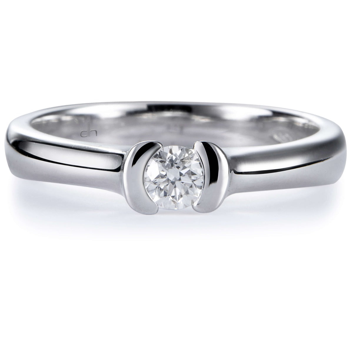 Solitario_oro_blanco_diamante_brillante_ Ref J5428SB_Chocrón Joyeros
