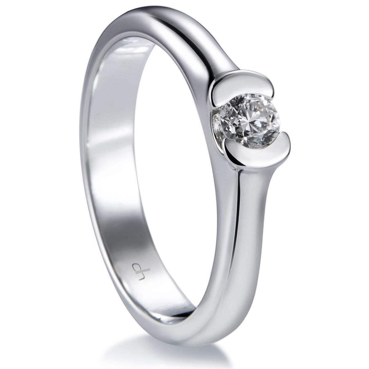 Solitario_oro_blanco_diamante_brillante_ Ref J5428SB_Chocrón Joyeros