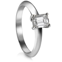solitario-oro-blanco-diamante-talla-esmeralda - Ref J5712SB_Chocrón Joyeros