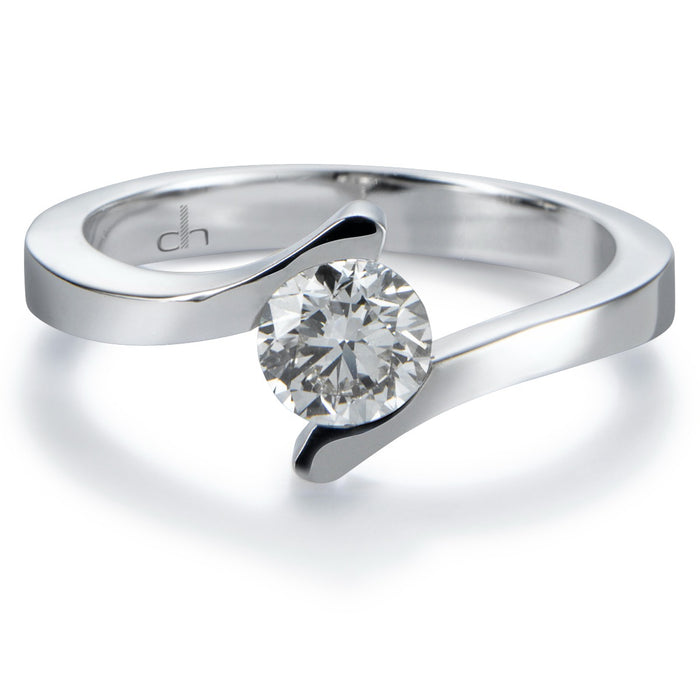 Solitario-sonia-oro-blanco-diamante-talla-brillante - Ref J5207SB_Chocrón Joyeros