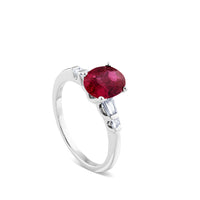 Sortija-oro-blanco-aguamarina-diamantes - Ref J4355SB