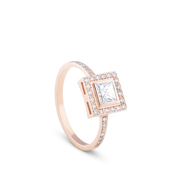 Sortija-compromiso-oro-rosa-princesa - Ref J4811SB