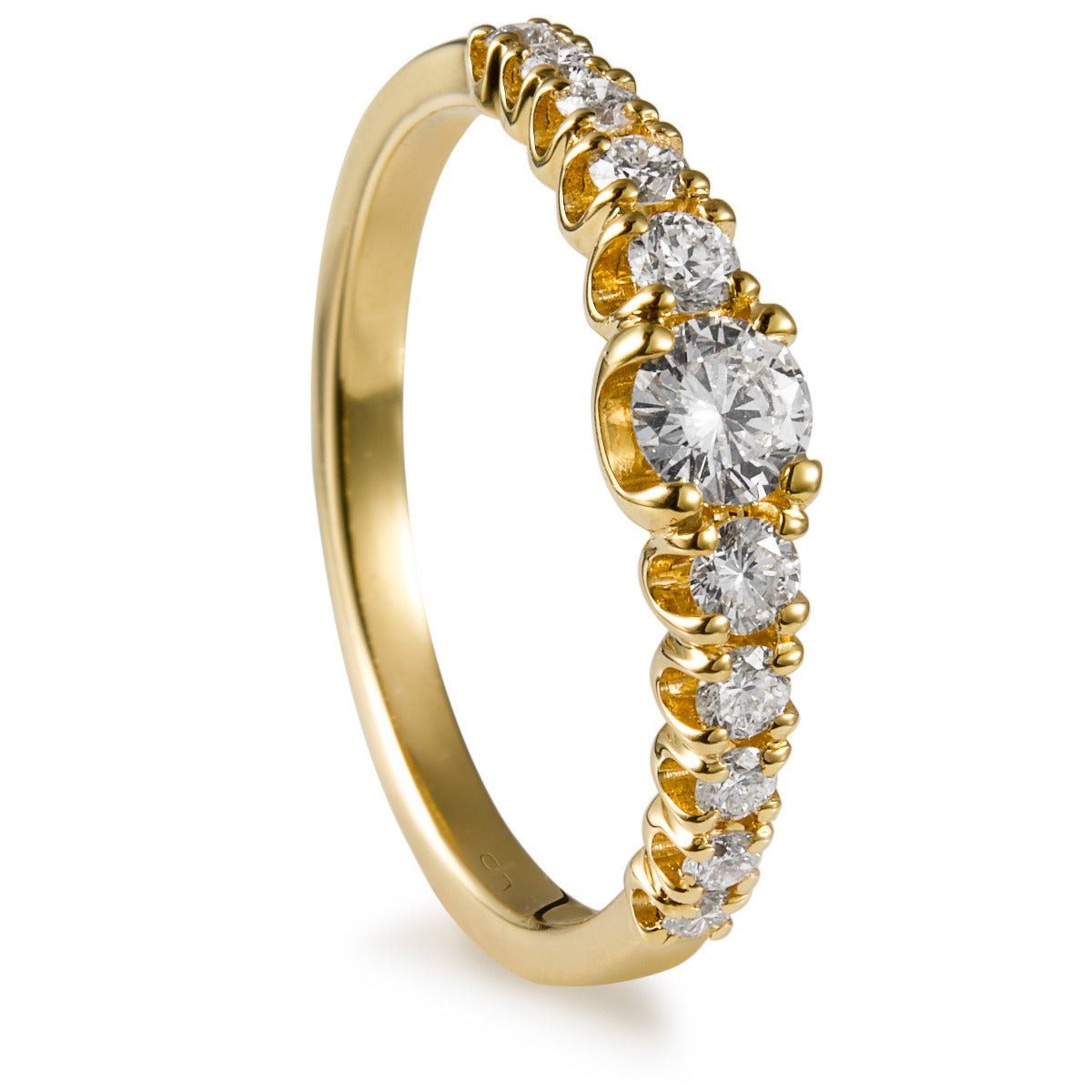 solitario-atenea-oro-amarillo-diamantes - Ref J5618SB_Chocrón Joyeros