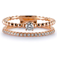 Sortija_bubbles_media_alianza_oro_rosa_diamantes_brillante_ Ref J5286SB_Chocrón Joyeros