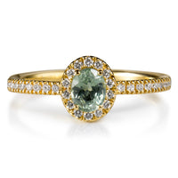 Sortija_caramelo_oro_amarillo_zafiro_verde_oval_diamantes_vista_horizontal_Ref_J5783SB_Chocron_Joyeros