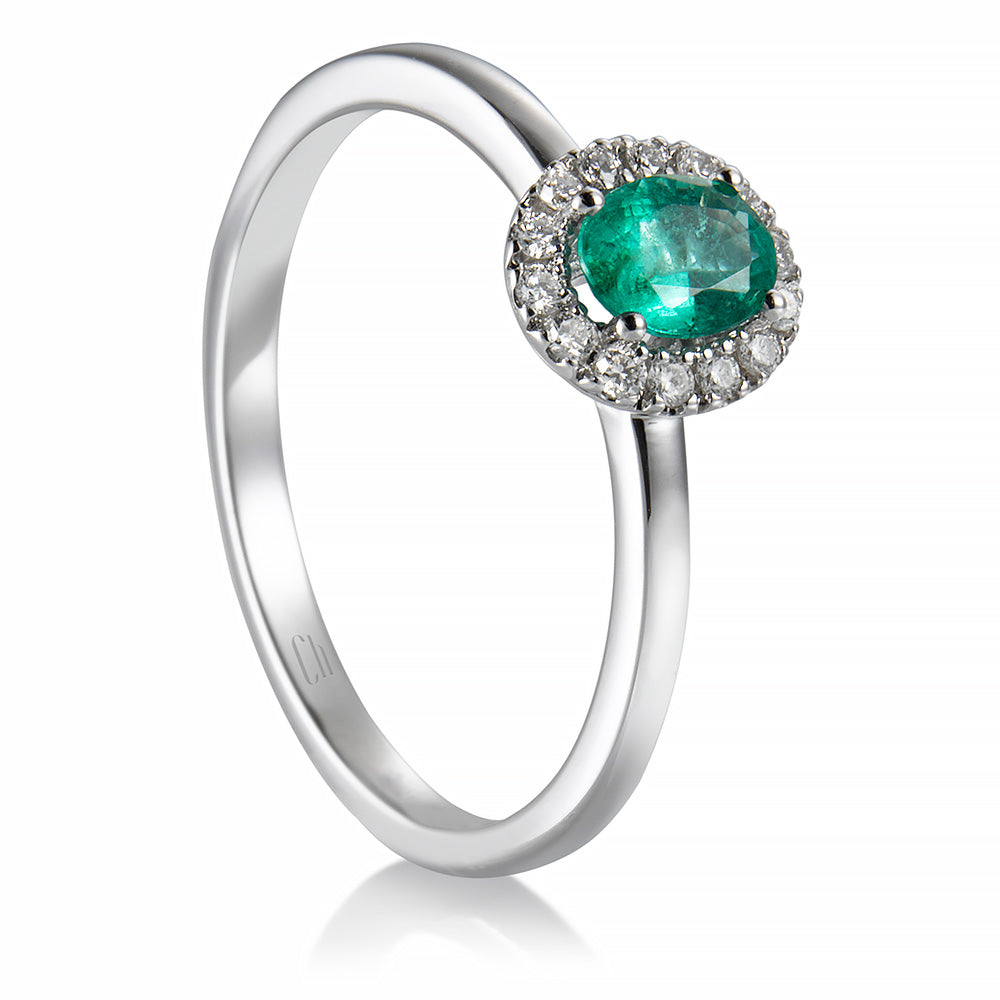 Sortija-caramelo-oro-blanco-esmeralda-orla-diamantes - Ref J5745SB