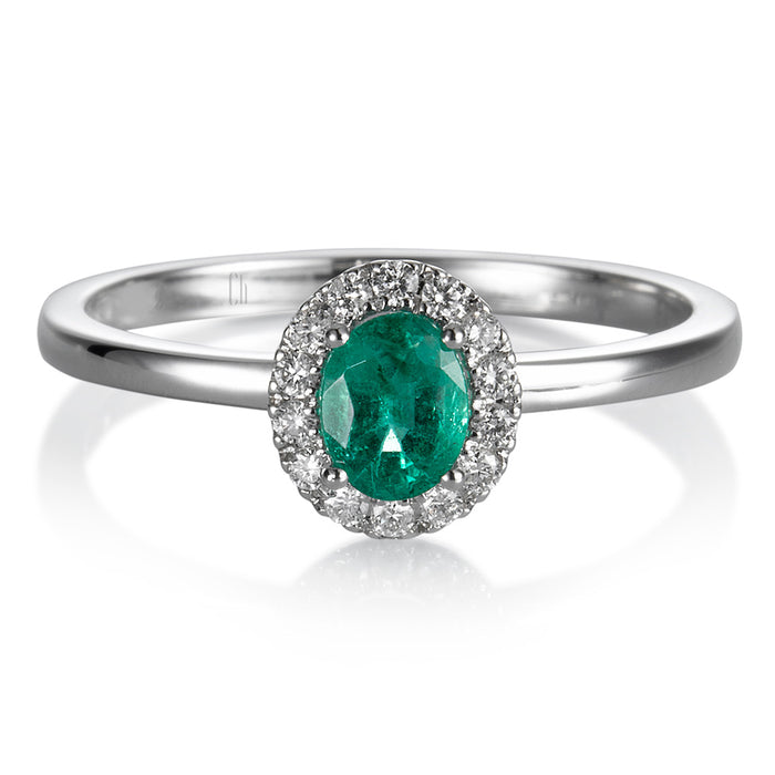 Sortija-caramelo-oro-blanco-esmeralda-orla-diamantes - Ref J5745SB