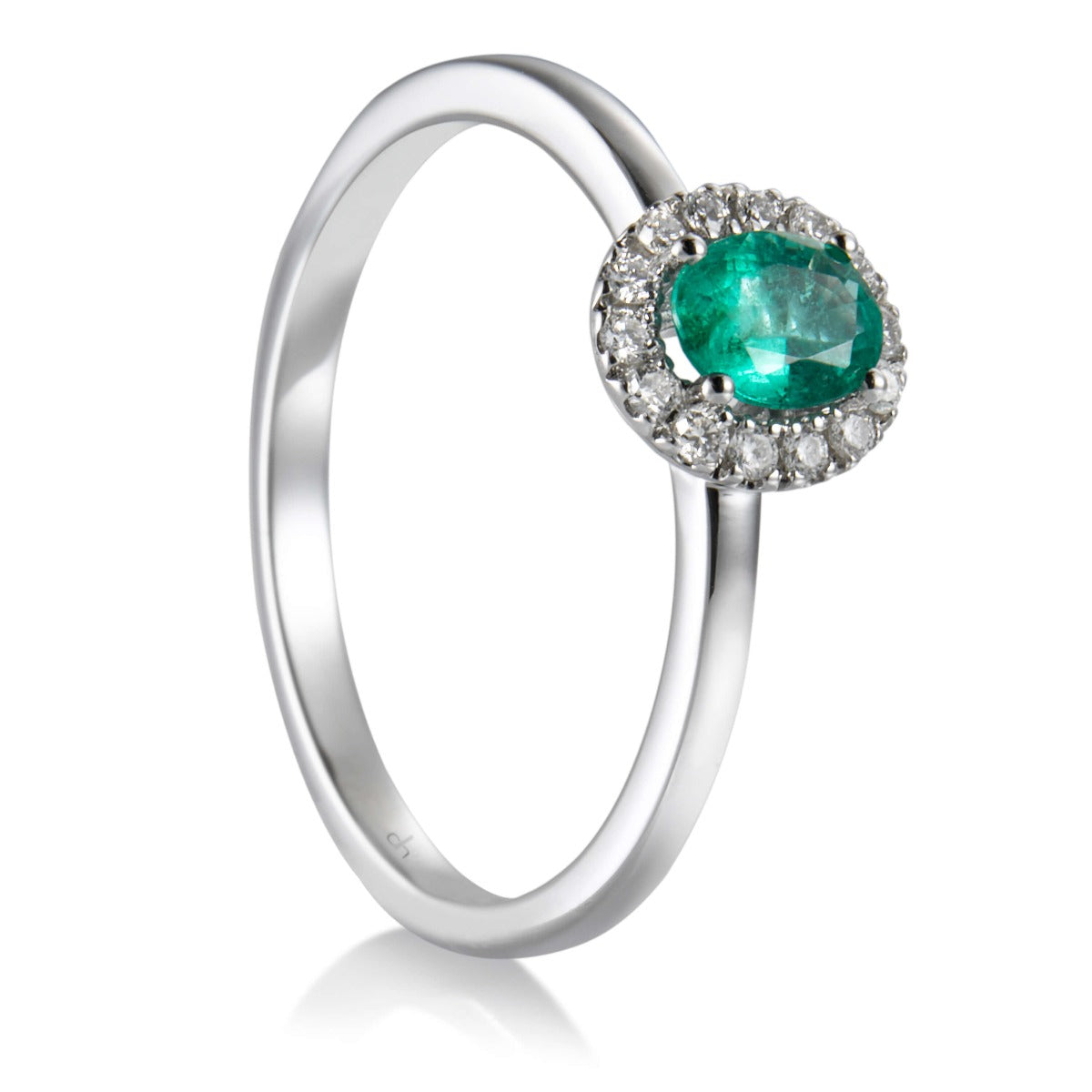 Sortija-caramelo-oro-blanco-esmeralda-orla-diamantes - Ref J5745SB