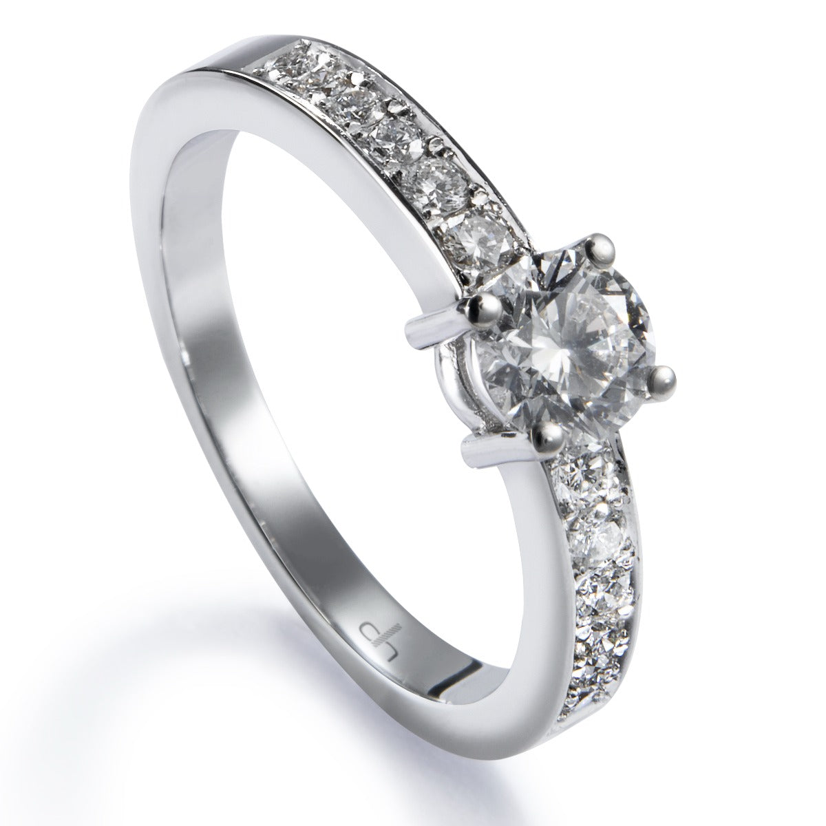 Sortija-compromiso-Norah-oro-blanco-diamante-talla-brillante - Ref J5206SB_Chocrón Joyeros
