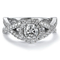 Sortija-compromiso-Paulina-oro-blanco-diamante-talla-brillante-orla-diamantes - Ref J5203SB_Chocrón Joyeros