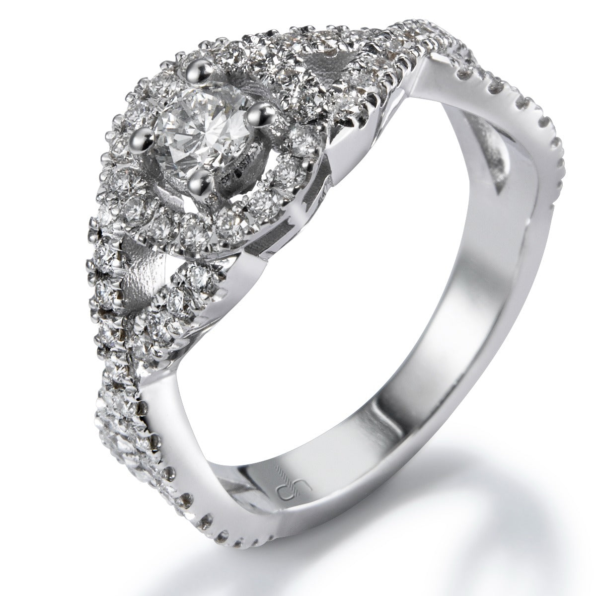 Sortija-compromiso-Paulina-oro-blanco-diamante-talla-brillante-orla-diamantes - Ref J5203SB_Chocrón Joyeros