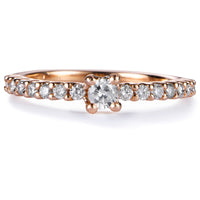 Sortija_oro_rosa_diamante_brillante_garra_ Ref J5274SB_Chocrón Joyeros