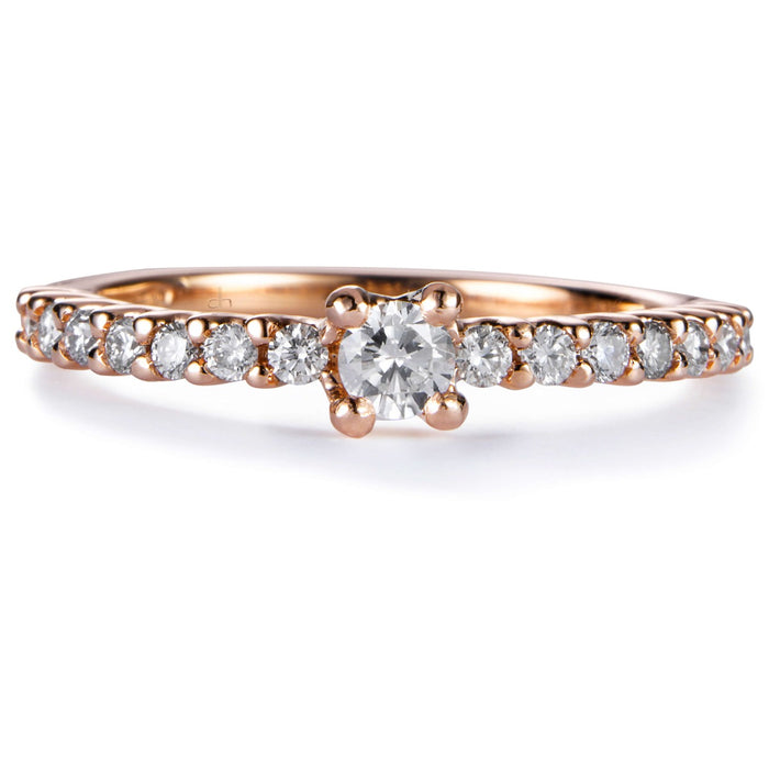 Sortija_oro_rosa_diamante_brillante_garra_ Ref J5274SB_Chocrón Joyeros