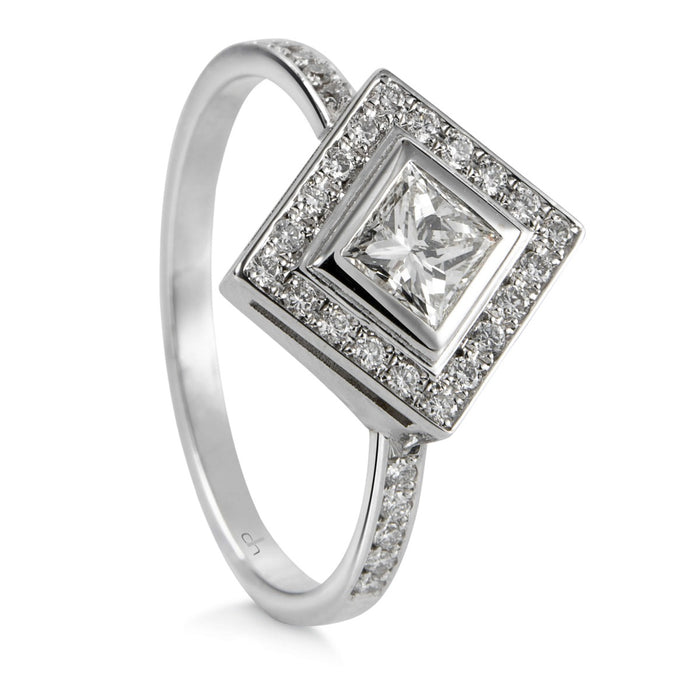 Sortija-oro-blanco-diamantes-princesa-rombo - Ref J4793SB