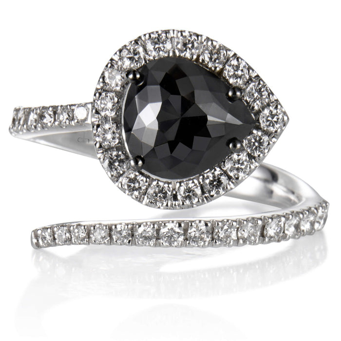 Sortija-oro-blanco-diamantes-diamante-negro-marquise - Ref J5510SB