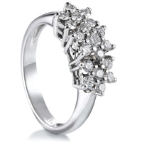 Sortija_oro_blanco_rosetas_diamantes_garra_ Ref J5200SB_Chocrón Joyeros