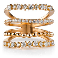 sortija-ancha-oro-rosa-diamantes- Ref J4867SB
