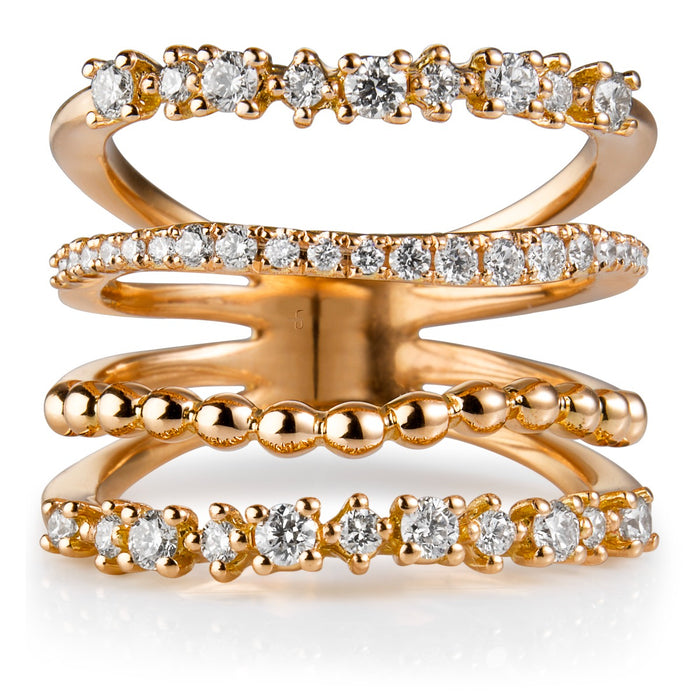 sortija-ancha-oro-rosa-diamantes- Ref J4867SB