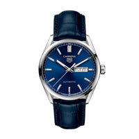 TAG Heuer Carrera Day Date esfera azul correa 41mm