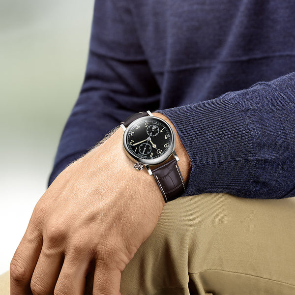 Longines Avigation Esfera Negra 41mm Auto