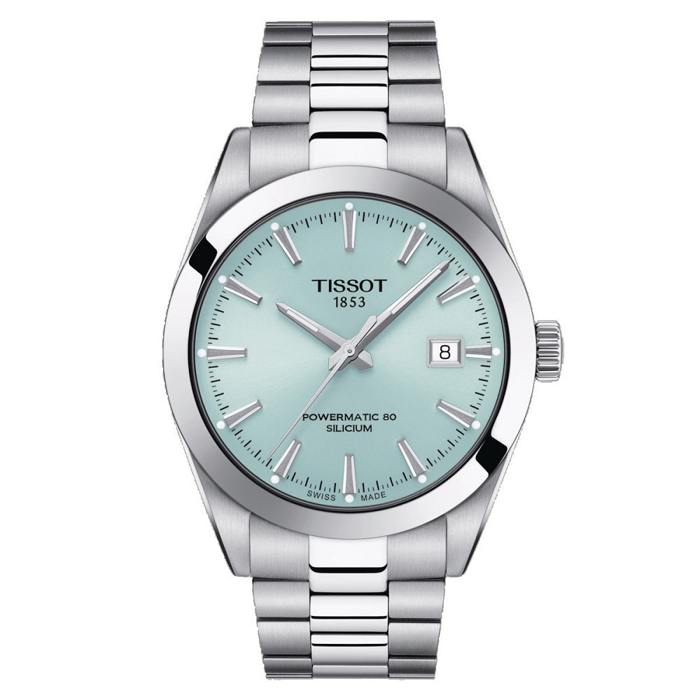 Tissot Gentleman Powermatic 80 esfera azul hielo 40mm