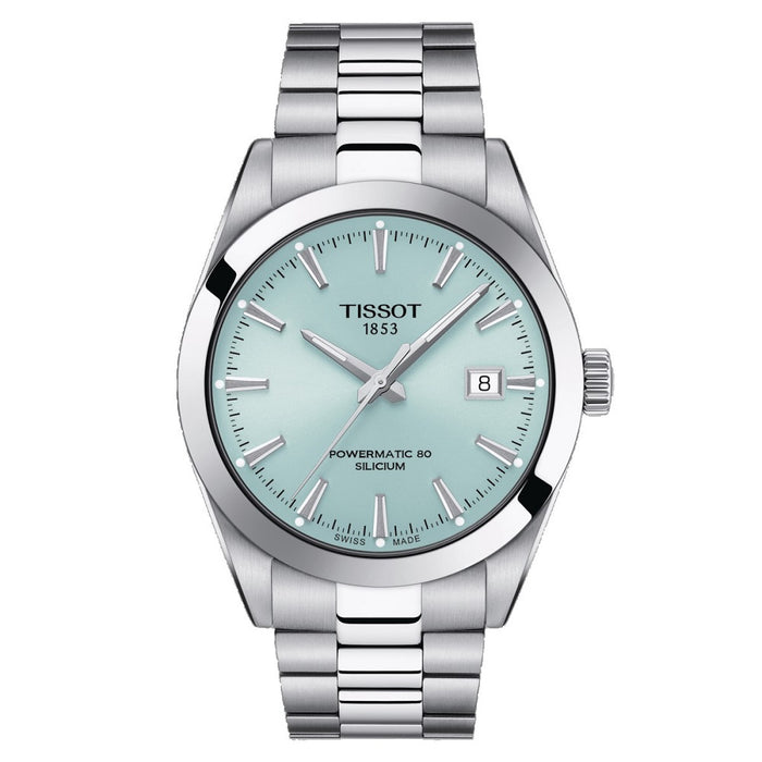 Tissot Gentleman Powermatic 80 esfera azul hielo 40mm