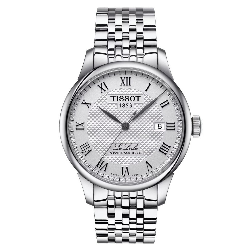 Tissot_Le_Locle_Powermatic_80_plata_brazalete_39mm_chocron_joyeros