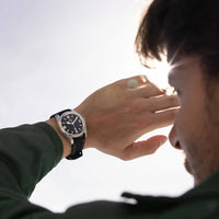 Tudor_Ranger_39mm_correa_híbrida_ caucho_piel_modelo_Chocron_Joyeros_Distribuidor_Oficial