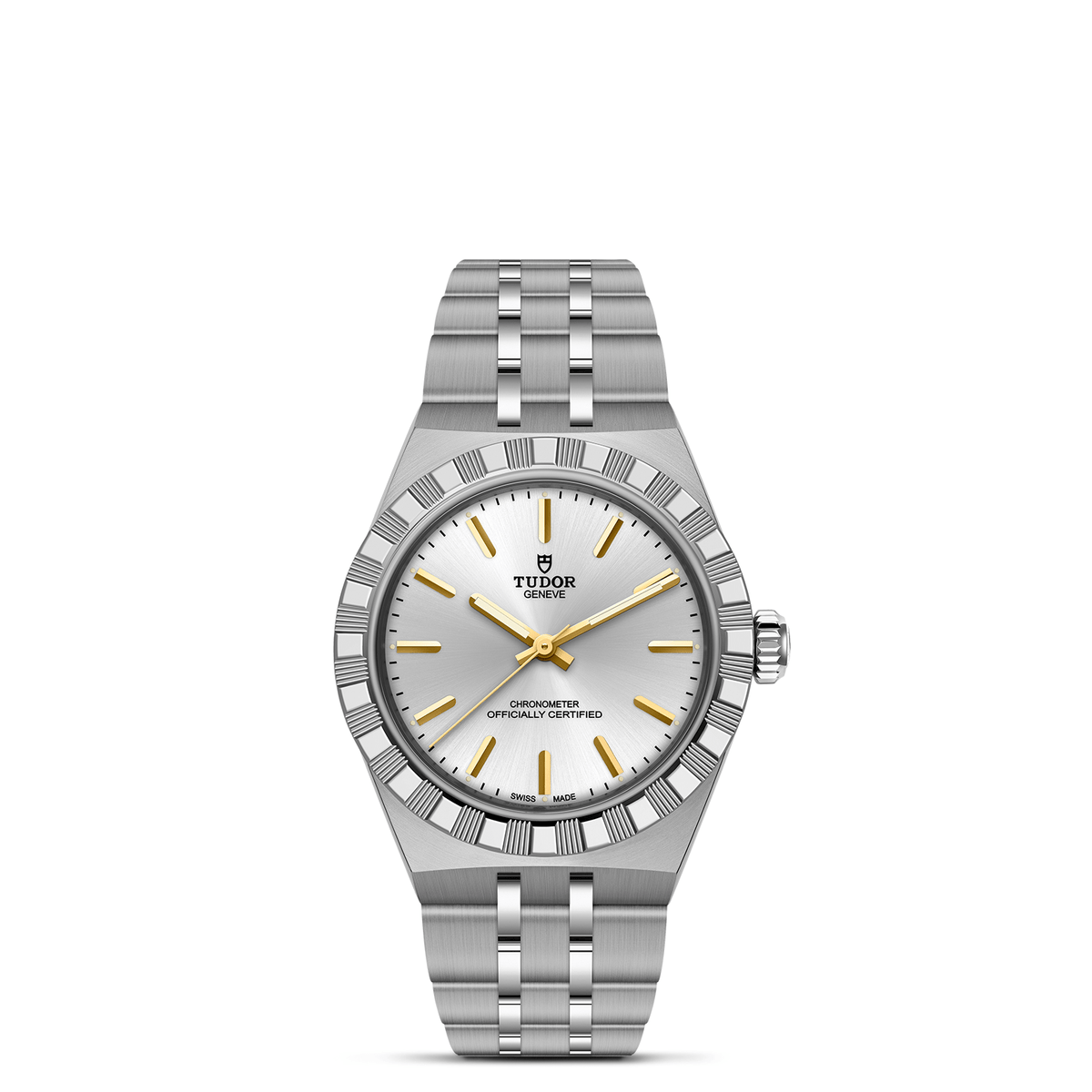 Tudor Royal esfera plateada 30mm