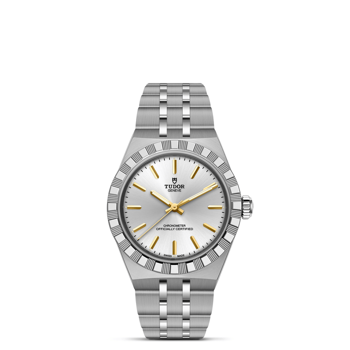 Tudor Royal esfera plateada 30mm