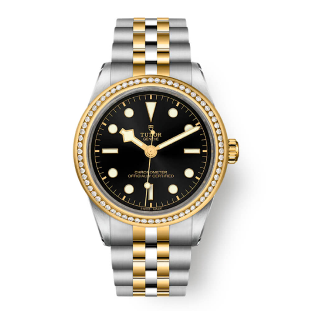 Tudor Black Bay 39mm S&G bisel brill esfera negra_ 79673-0005_Chocrón Joyeros