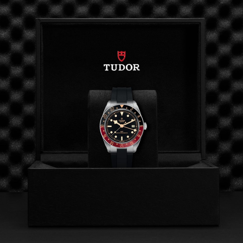 Tudor Black Bay 58 GMT esfera negra caucho 39mm