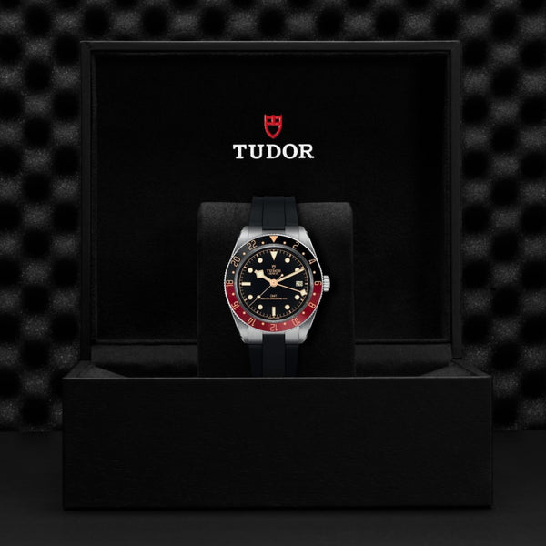 Tudor Black Bay 58 GMT esfera negra caucho 39mm