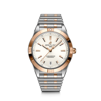 Reloj-señora-breitling-chronomat-36-acero-oro-rojo-automatico - Ref U10380101A1U1 Chocron Joyeros 
